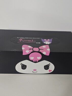 Sanrio Kuromi Character Face Tissue Box Unopened Licensed Japan Import